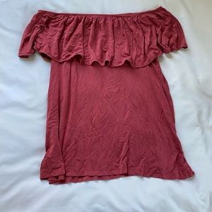 Off the shoulder top
